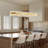 Dimmable Modern Square / Rectangle Crystals Chandelier-1815481798