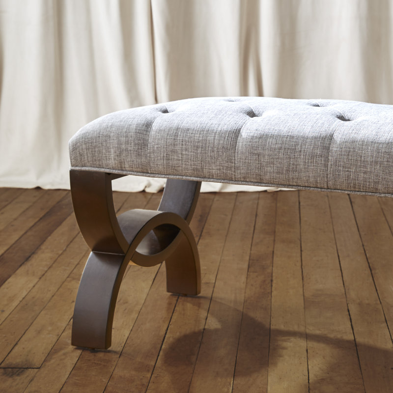 Huitt Linen Upholstered Bench