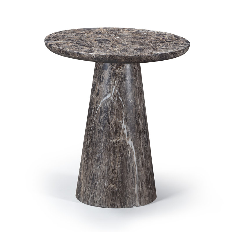 Table de bout Cassino, Brun