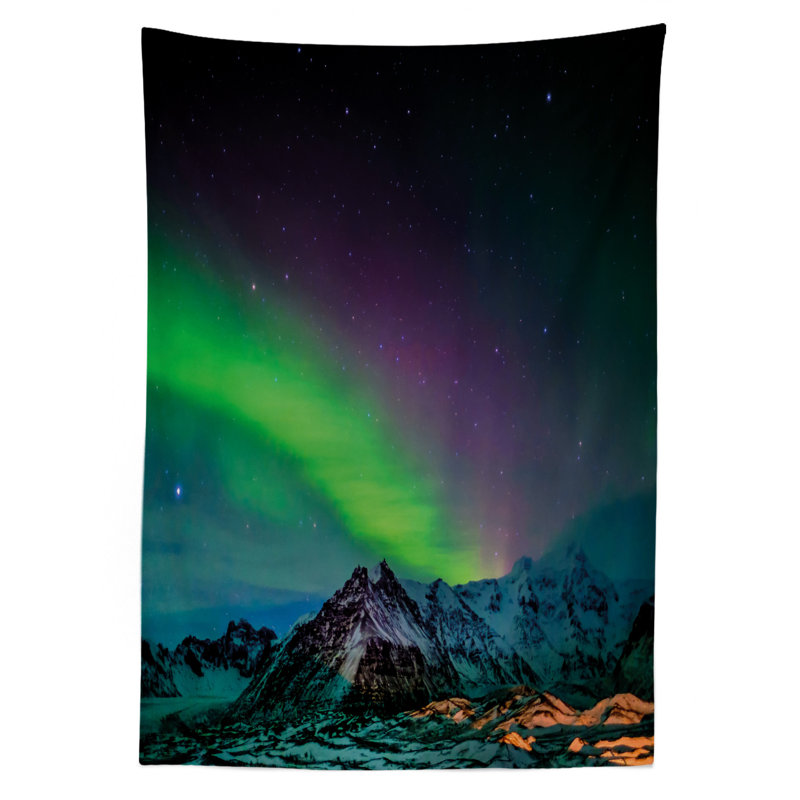 Aurora Borealis Tablecloth, 90" x 60"