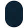 Airidas Solid Low-Pile Navy Rug