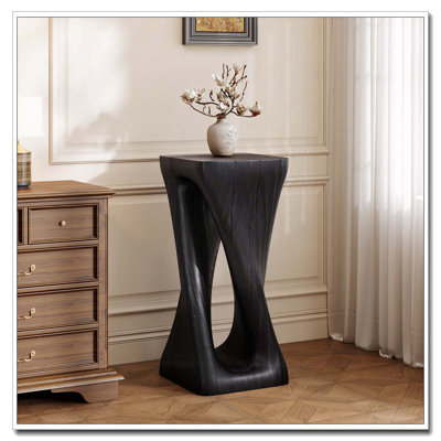 Outdoor Side Table,Patio Garden Stool Table,Decorative Accent Table for Patio Balcony Beach Pool Side