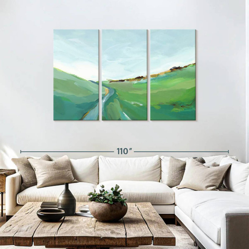 Alvord Emerald Hills, 48" H x 74" W
