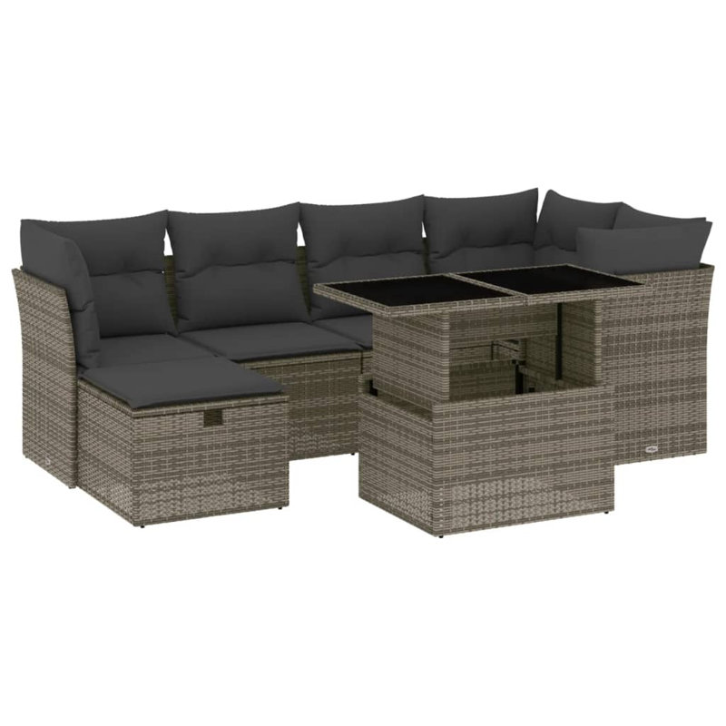 Ensemble de canapé de jardin Vidaxl