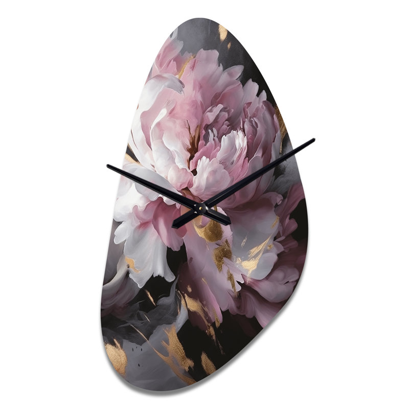 Harmonie harmonieuse de pivoines roses et grises II, Moyenne