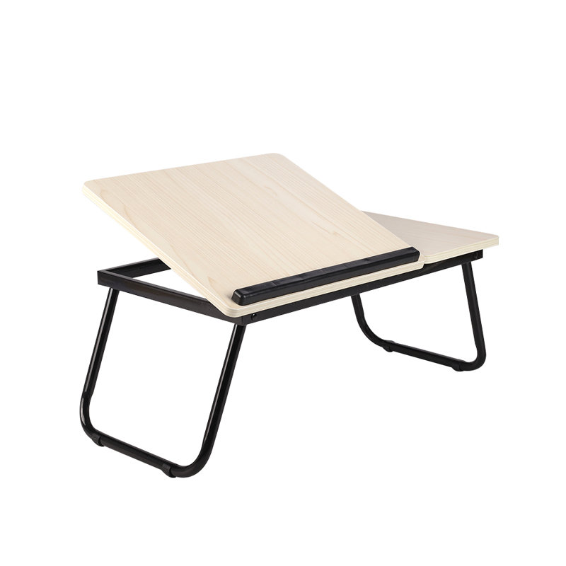 MDF Computer Desk, light brown/light brown；black