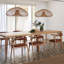 Grand lustre en rotin naturel Aria-1213115667