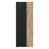 Black/Oak selected