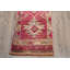 Tapis de couloir en laine rouge 25,2 x 157,5 pouces