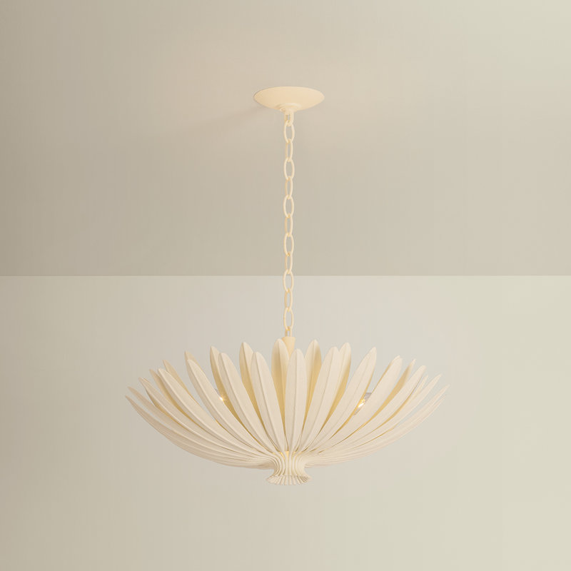 Greendale Floor Lamp, Natural, 12.25" H x 24" W x 24" D, 4 Lights