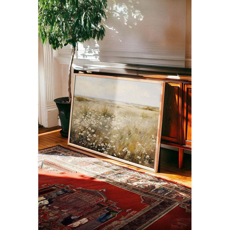 Peinture décorative encadrée
