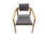 Fauteuil d'extérieur en teck Spence