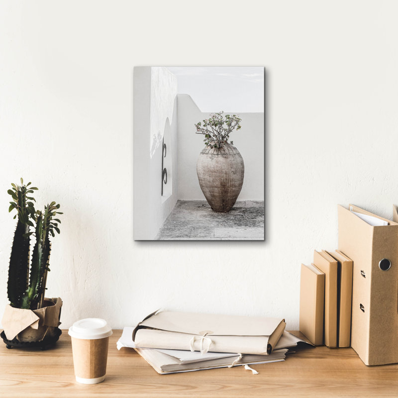 «Rooftop Patio» par Incado, art mural sur toile, H 16 po x l 12 po x P 0,75 po