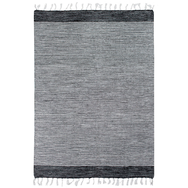 Iwan Solid Colour Hand Woven Area Rug, Rectangle 160 x 230cm