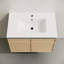Ensemble de meuble-lavabo mural 30 po Curtis-118040149-118040150