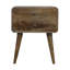 Table de chevet en bois massif Cevat