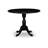 Solid Wood Top Dining table with Chairs with Drop Leaf Lattice Back-743223834-743223832-759623079