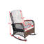 Chaise berçante d'extérieur en osier à assise large (sans la table)-525723003-525723001