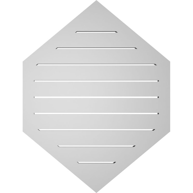 Pente verticale verticale en uréthane Signature, H 1,5 po x l 26 po x L 34 po