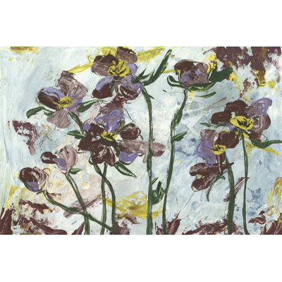 L'orchidee II - Wrapped Canvas Painting