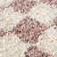 Tapis rose à poils longs Atiran-91869745