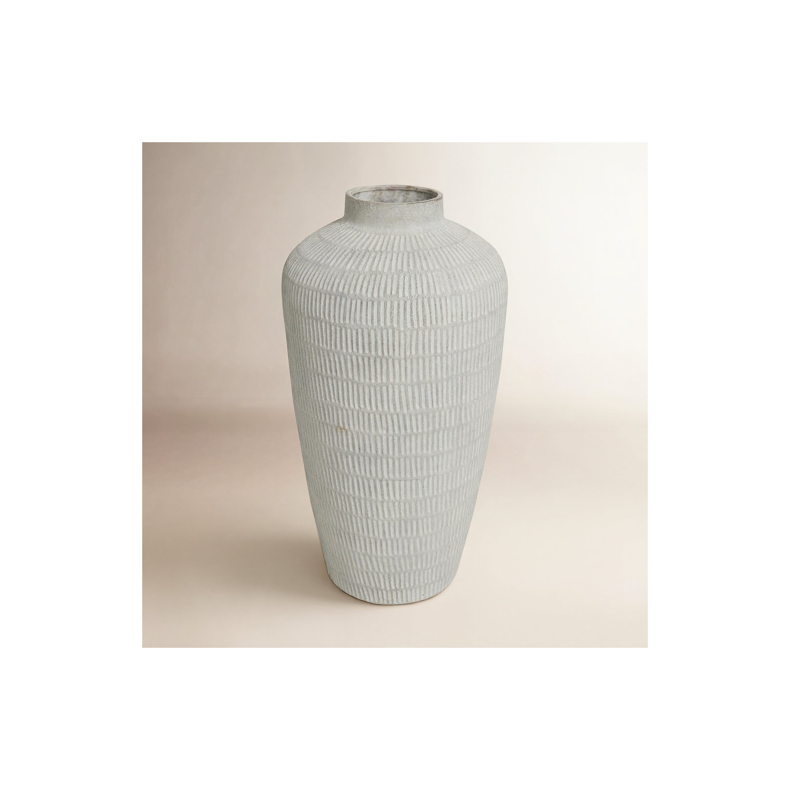 Kimona Ceramic Table Vase, 23.3" H x 12.15" W x 12.15" D