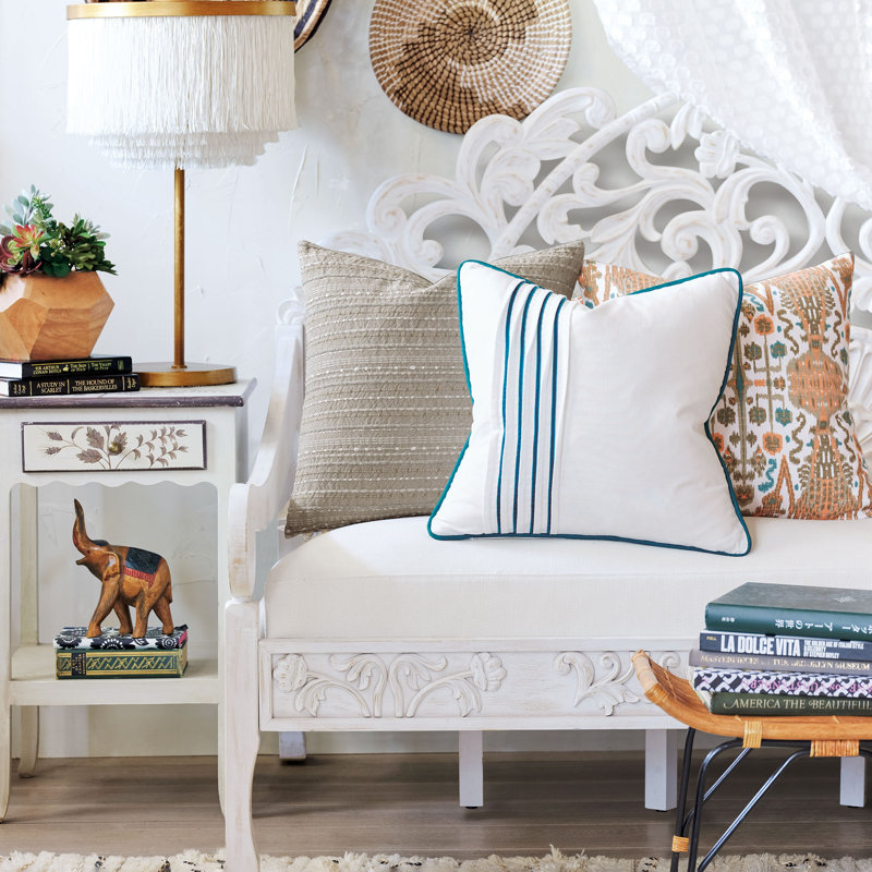 Clementine Square Pillow Cover & Insert
