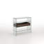 Ally 75.5cm H x 80cm W Iron Standard Bookcase