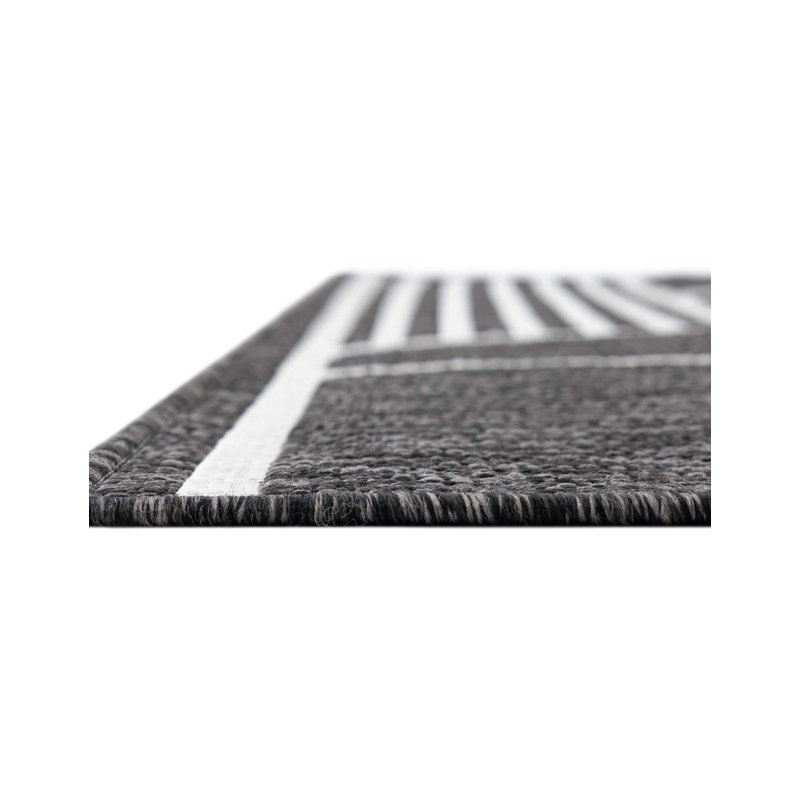 Indoor/Outdoor Modern Area Rug, Rectangle 2' x 3'1"