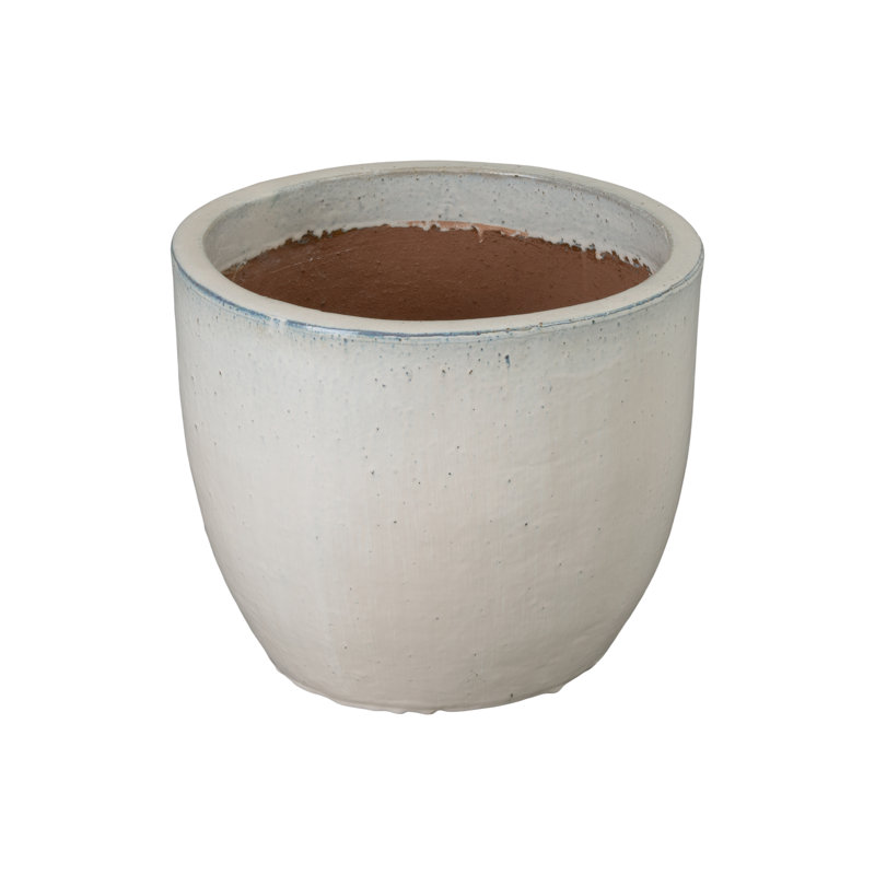 PLATEAU ROND LG BLANC 23X20 "H, H 16 po x l 18 po x P 18 po