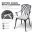 Ensemble de salle à manger en aluminium 25,39 po Aatifa-1226035156
