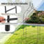 Tonnelle de jardin 2 pièces avec barres transversales latérales Costway