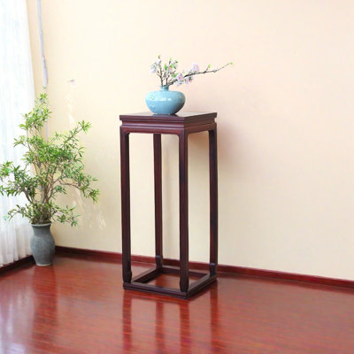 Solid Wood Plant Stand Mortise - Tenon Polished