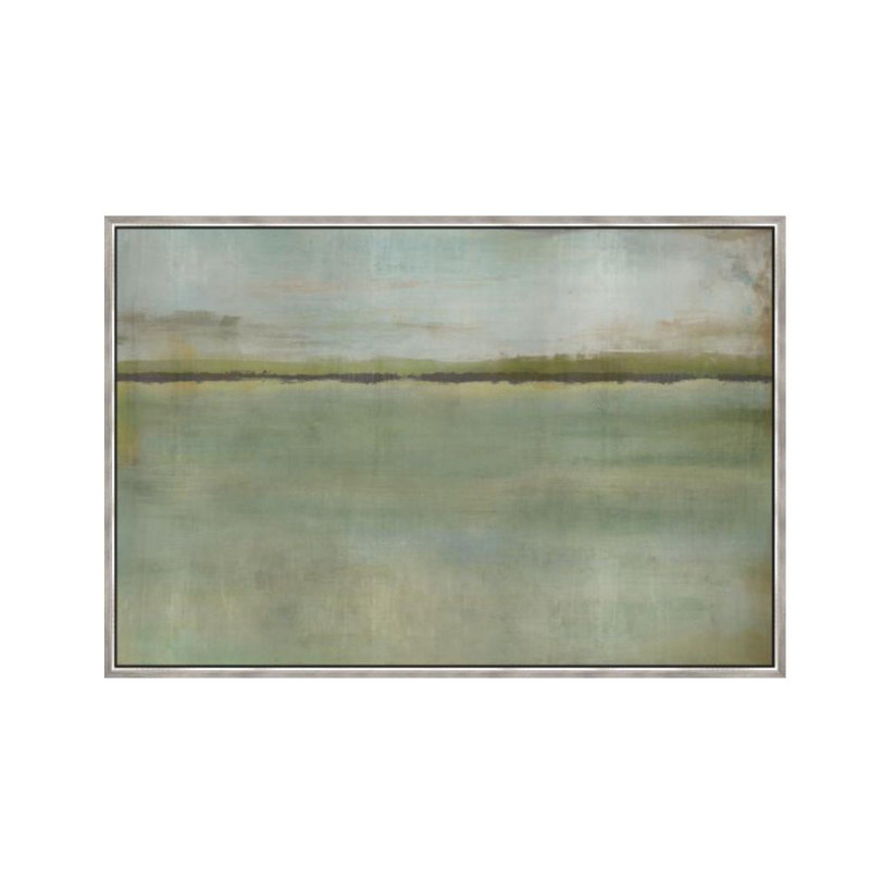 Green Field Print by Guseul Park, Plexi, 40" H x 60" W 