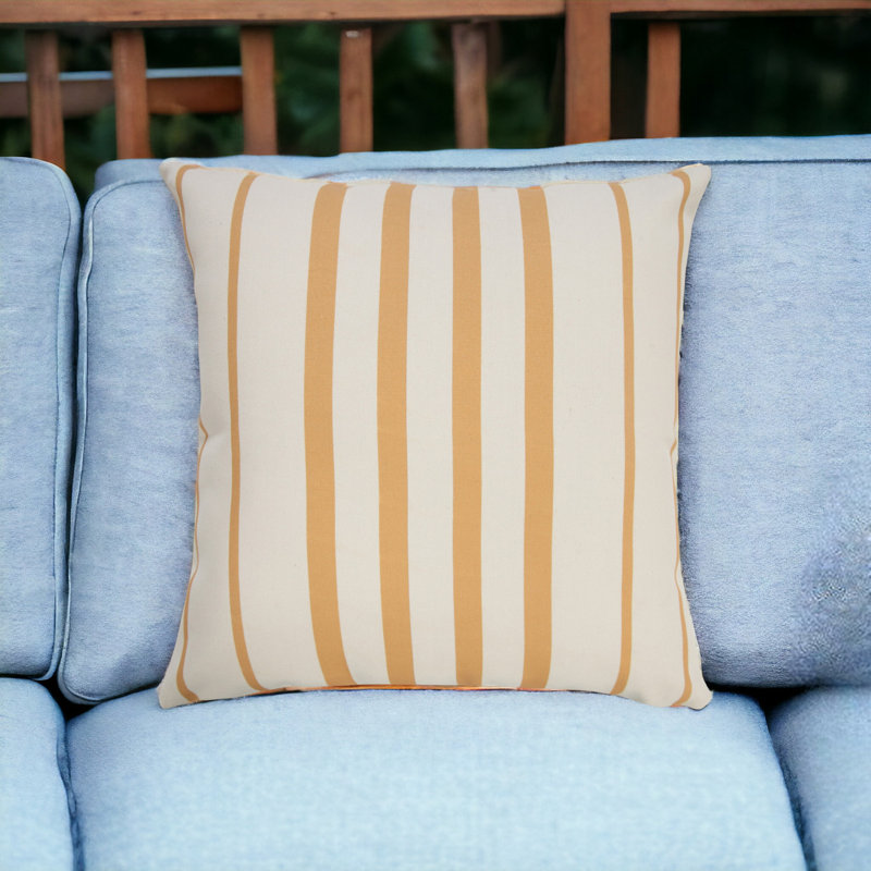 Coussin décoratif d'extérieur à fermeture à glissière 20 "X 20"