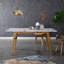 Vancamp Solid Wood Base Dining Table