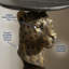 Table d'appoint Leopard Head