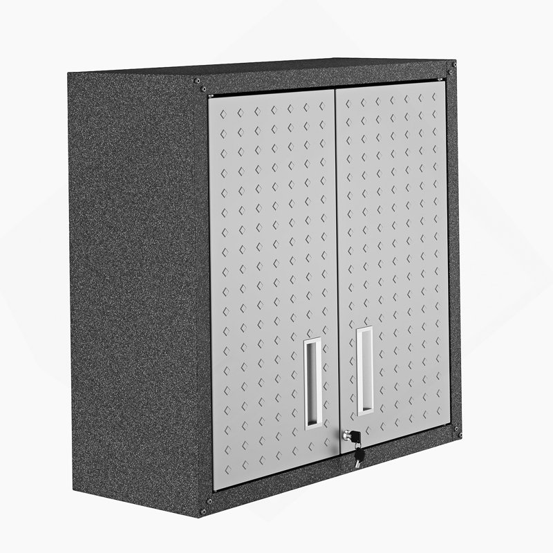 Accent Cabinet, Garage Cabinet With 2 Doors And 1 Adjustable Shelf