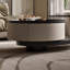 Table basse de style moderne crème