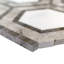 Carreau de mosaïque en marbre poli Zeta Asian Statuary 10-3 / 4 po x 12-1 / 4 po x 10 mm-36950099
