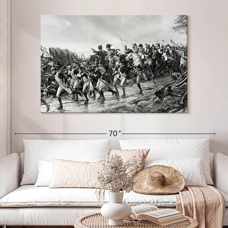 Keiri Napoleon Battle, 34" H x 51" W