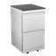 Cuisine extérieure modulaire 5 pièces avec barbecue, réfrigérateur, évier, armoire d'angle, tiroir de rangement-133473833