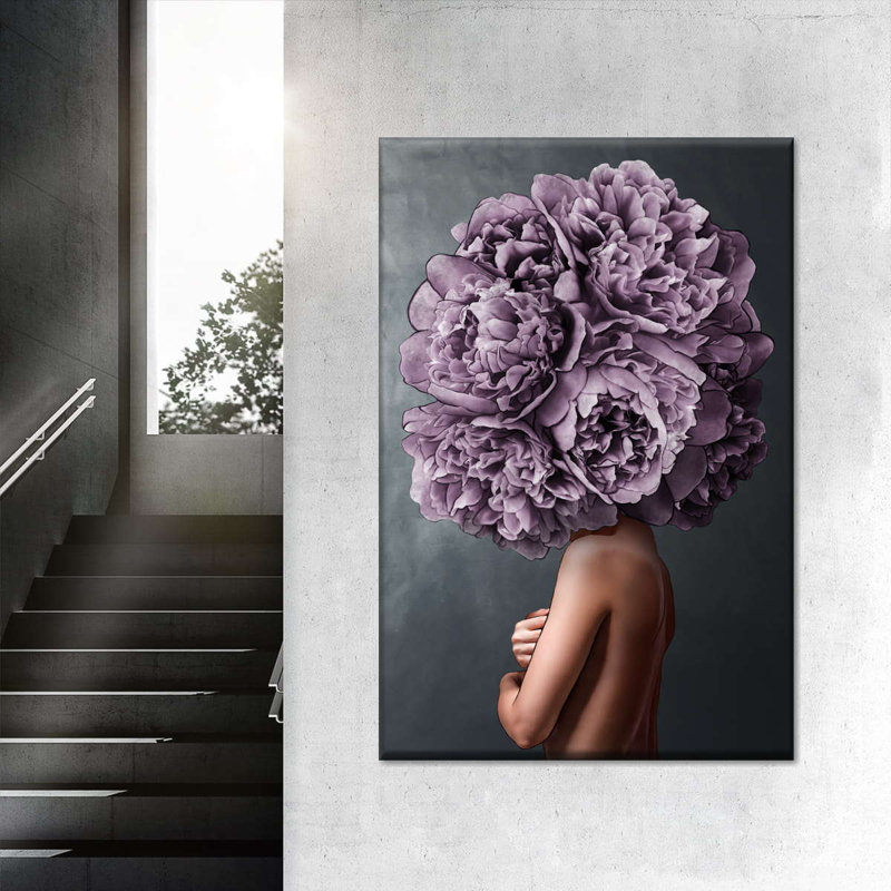 Sur toile, H 26 po x l 39 po x P 1,25 po