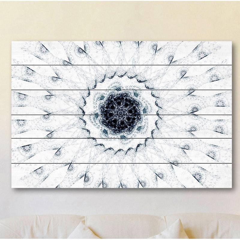 Ange d'innocence - impression sur bois blanc, H 30 po x l 45 po x P 1,5 po