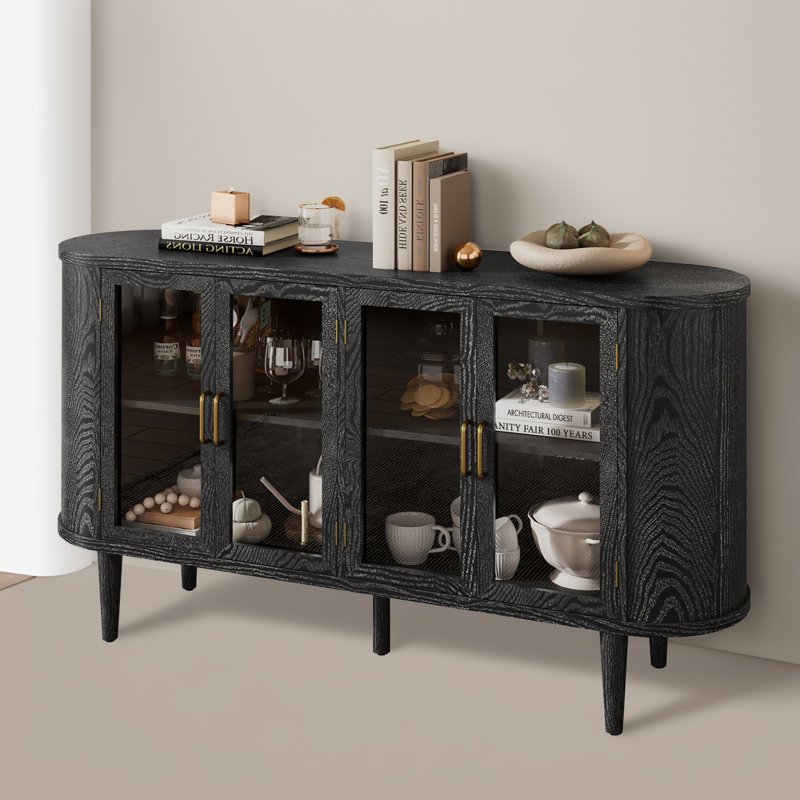 Buffet 60,02 po, Noir