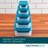 Leak-Proof Nestable Square 5 Container Food Storage Set-61818125