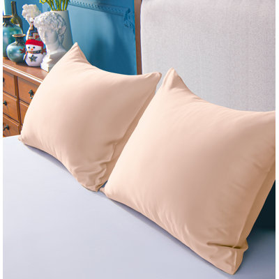 Taie d'oreiller en satin