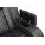 Fauteuil inclinable électrique 3 pièces en similicuir noir Benz-1883870917