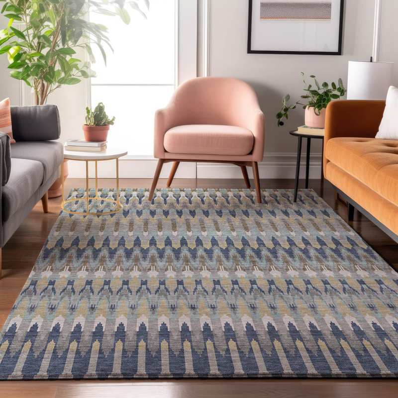 Premium Machine Washable Prisco Taupe Rug, Rectangle 10' x 14'