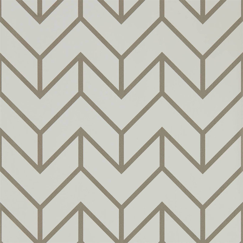 Tessellation Wallpaper, Slate/Chalk